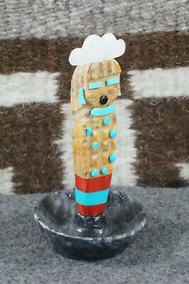 Corn Maiden Zuni Fetish Carving - Sullivan Shebola