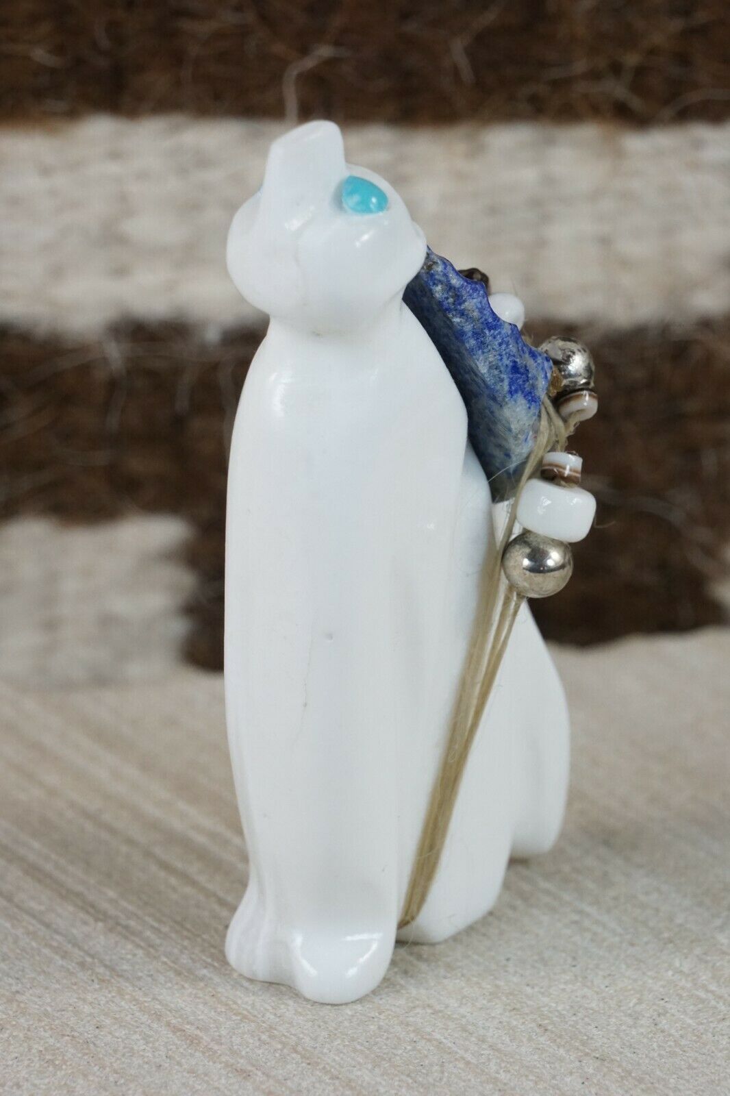 Wolf Zuni Fetish Carving - Lance Deysee - High Lonesome Trading