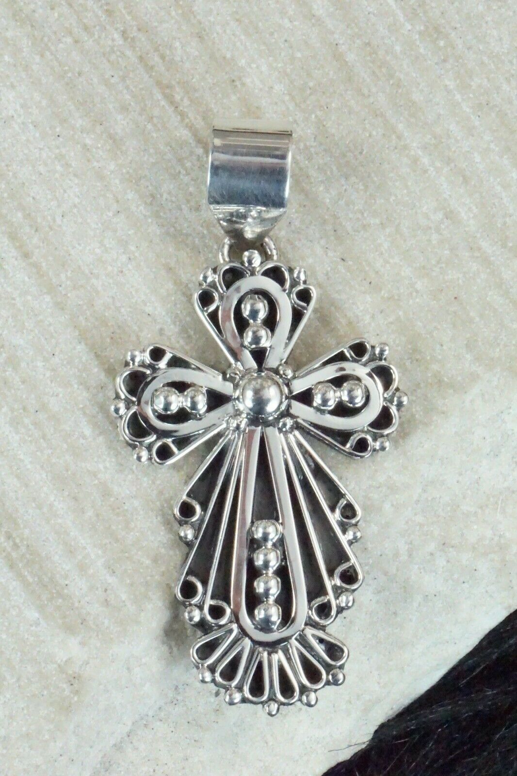 Sterling Silver Pendant - Lorena Nez
