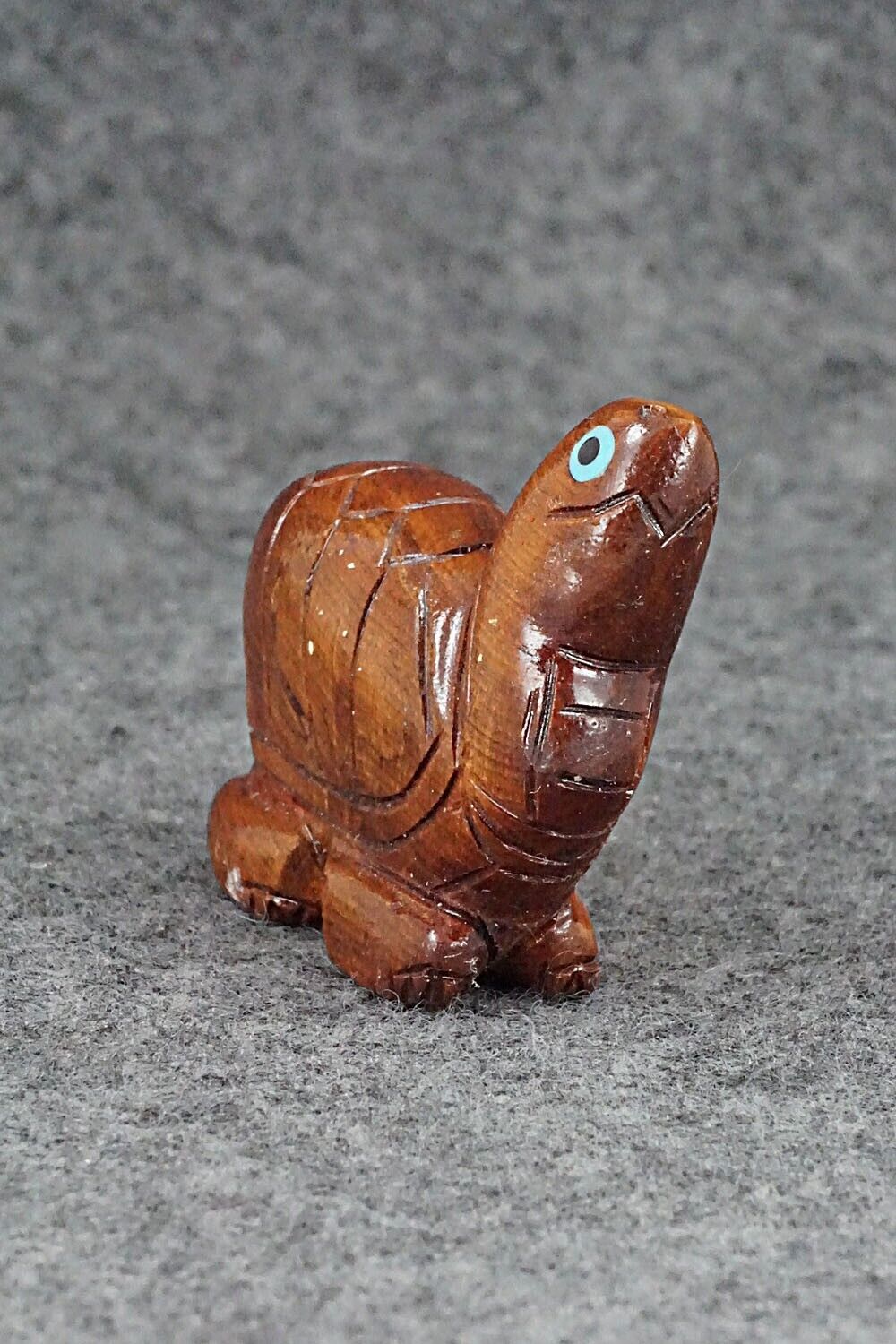 Turtle Zuni Fetish Carving - Chris Nastacio