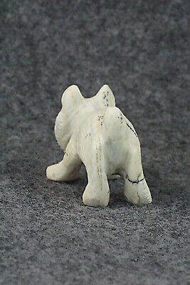 Bobcat Toad Zuni Fetish Carving - Wilfred Cheama