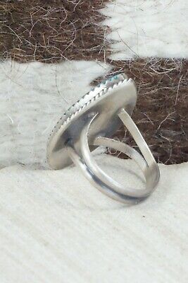 Turquoise and Sterling Silver Ring - Selina Warner - Size 6.75