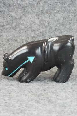 Mountain Lion Zuni Fetish Carving - Andres Quandelacy