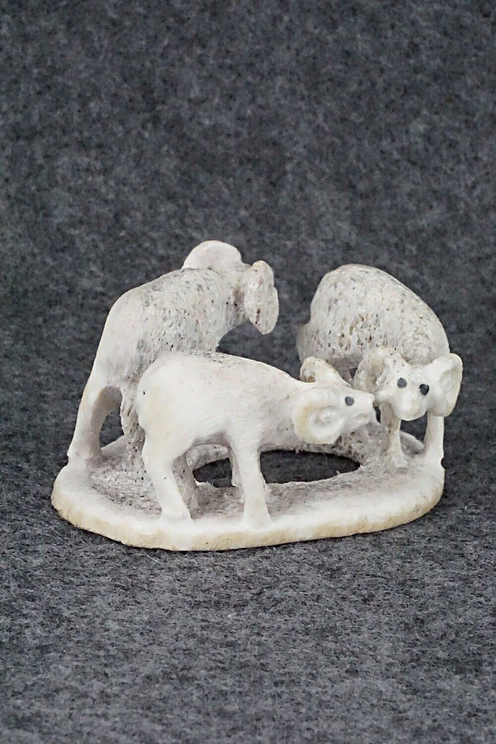 Ram Zuni Fetish Carving - Maxx Laate