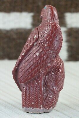 Eagle Zuni Fetish Carving - Derrick Kaamasee