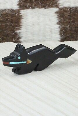 Wolf Zuni Fetish Carving - Ida Yazzie