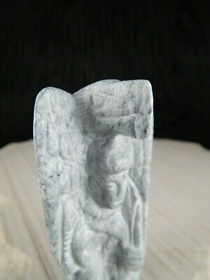 Eagle Dancer Zuni Fetish Carving - Narren Bowannie - High Lonesome Trading