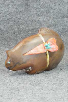 Bear Zuni Fetish Carving - Daphne Quam