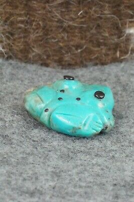 Frog Zuni Fetish Carving - Reynold Lunasee