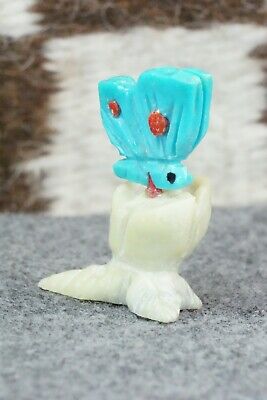 Butter Fly Zuni Fetish Carving - Narren Bowannie