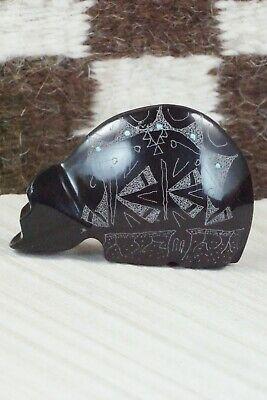 Bear Zuni Fetish Carving - Gerald Peina - High Lonesome Trading