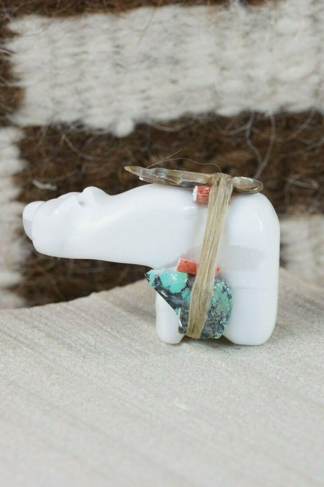 Bear Zuni Fetish Carving - Lance Deysee - High Lonesome Trading