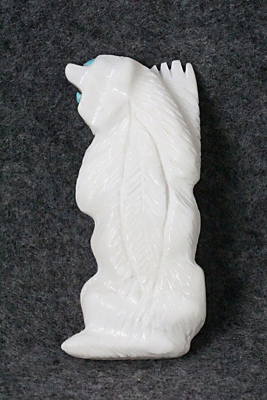 Badger Zuni Fetish Carving - Lance Deysee