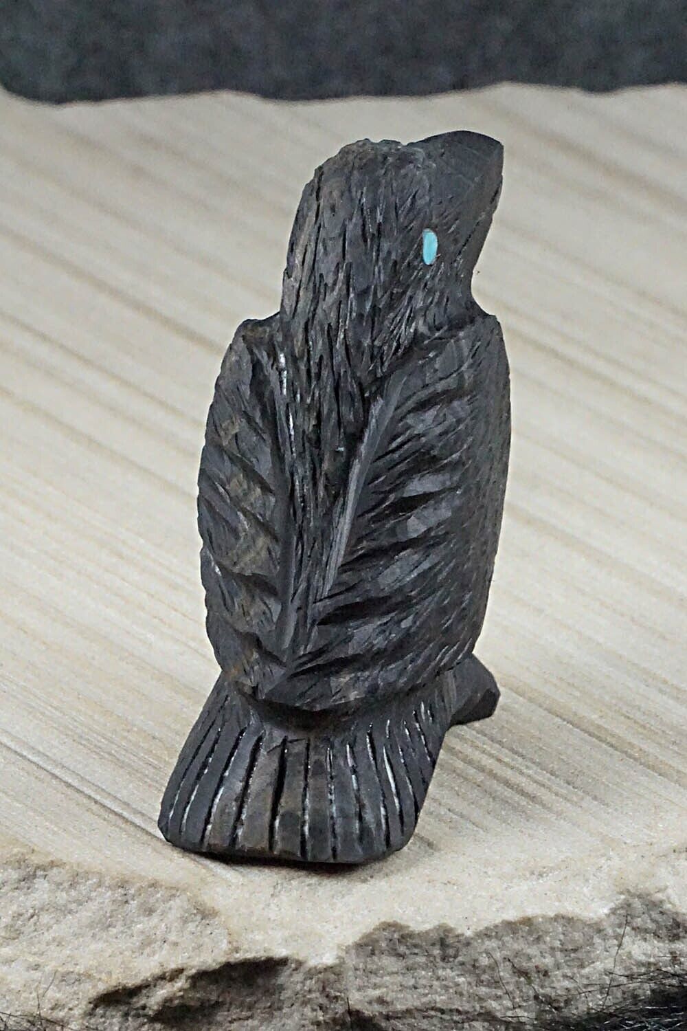 Crow Zuni Fetish Carving - Tony Mackel