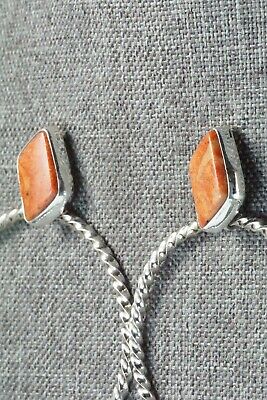 Coral & Sterling Silver Earrings - Annie Spencer