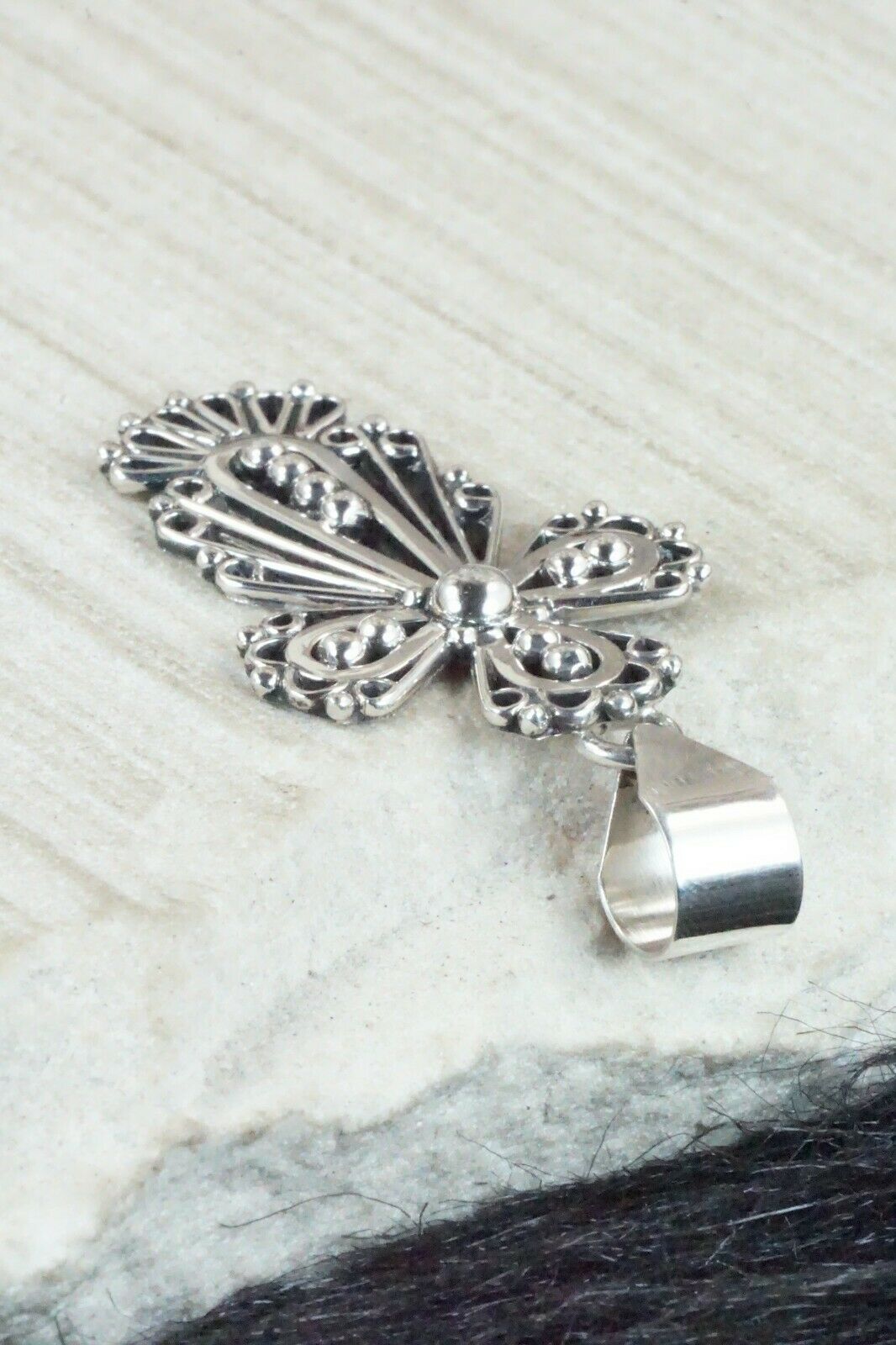 Sterling Silver Pendant - Lorena Nez