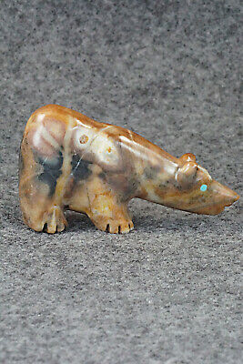 Bear Zuni Fetish Carving - Andres Quandelacy