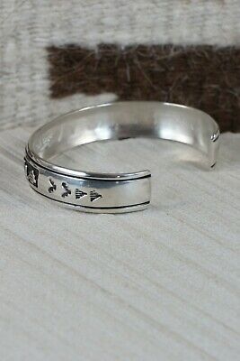Navajo Sterling Silver Bracelet - Richard Singer - High Lonesome Trading