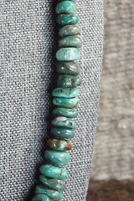 Turquoise & Sterling Silver Necklace - Navajo