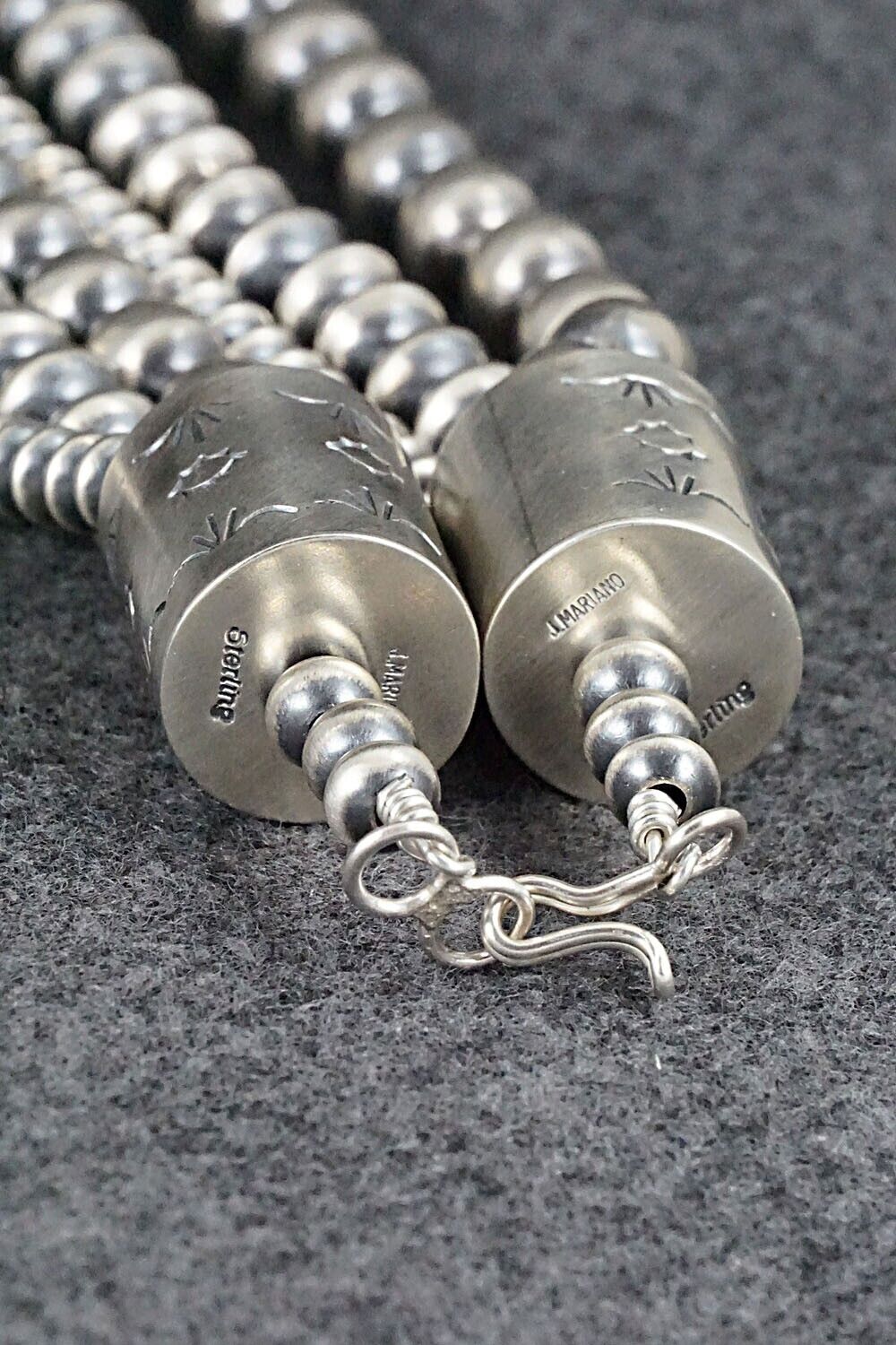 Sterling Silver Navajo Pearl Necklace - Jan Mariano