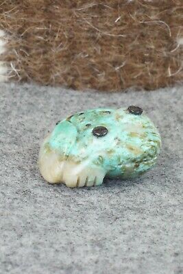 Frog Zuni Fetish Carving - Reynold Lunasee