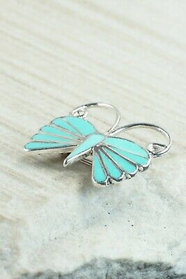 Turquoise & Sterling Silver Pendant - Emma Edaakie