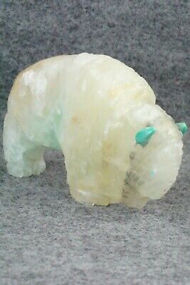 Buffalo Zuni Fetish Carving - Kevin Quam