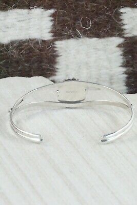 Navajo Pink Quartz & Sterling Silver Bracelet - Jan Mariano