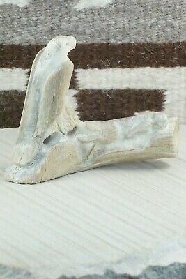 Eagle Zuni Fetish Carving - Allison White