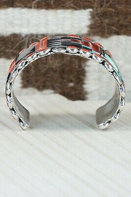 Zuni Multi Stone & Sterling Silver Bracelet - Jason Bobelu