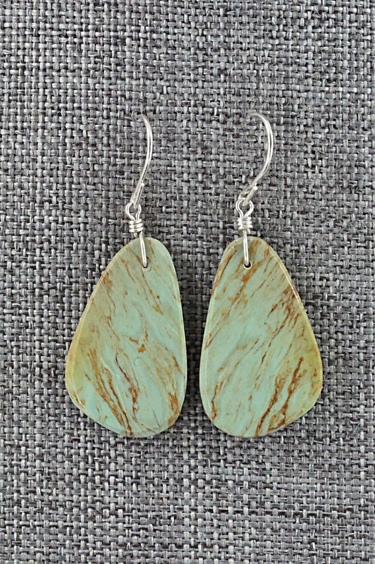 Turquoise & Sterling Silver Earrings - Sharon Abeyta