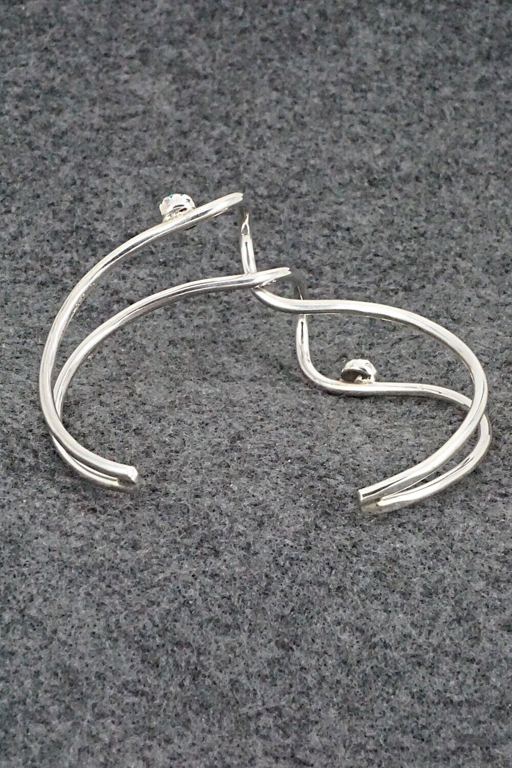 Turquoise & Sterling Silver Bracelet - Yolanda Skeets