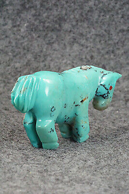 Horse Zuni Fetish Carving - Andres Quandelacy