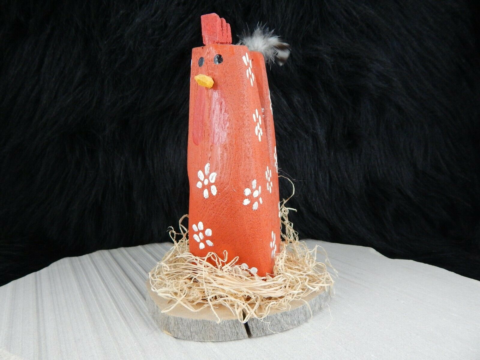 Navajo Nesting Chicken Folk Art - I.S. Yaz - Native American - High Lonesome Trading