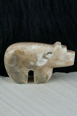 Bear Zuni Fetish Carving - Bernard Laiwakete - High Lonesome Trading