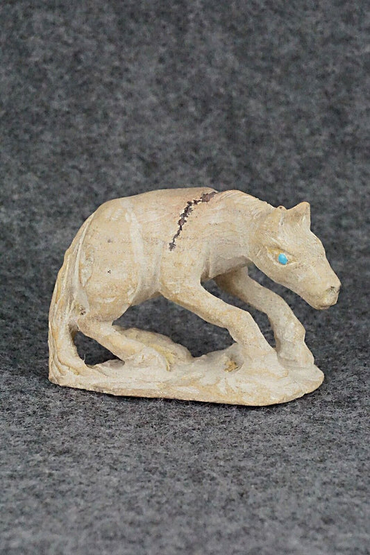 Horse Zuni Fetish Carving - Jerrold Lahaleon