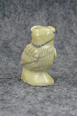 Owl Zuni Fetish Carving - Edison Bobelu