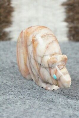Bear Zuni Fetish Carving - Ronnie Lunasee