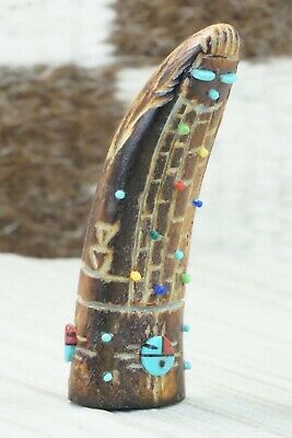 Corn Maiden Zuni Fetish Carving - Jared Amesoli