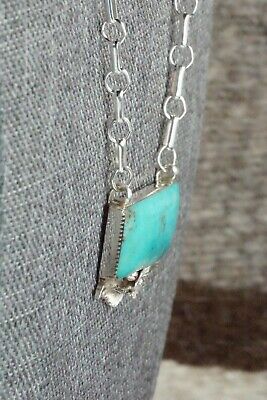 Turquoise & Sterling Silver Necklace - Greg Yazzie
