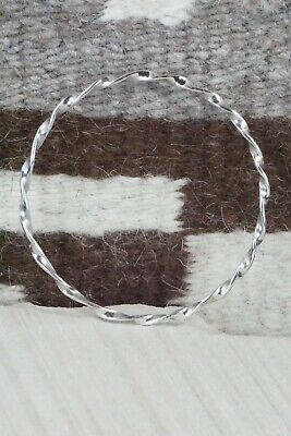 Sterling Silver Bangle - Elaine Tahe