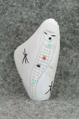 Corn Maiden Zuni Fetish Carving - Sandra Quandelacy