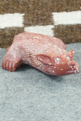 Badger Zuni Fetish Carving - Albert Eustace