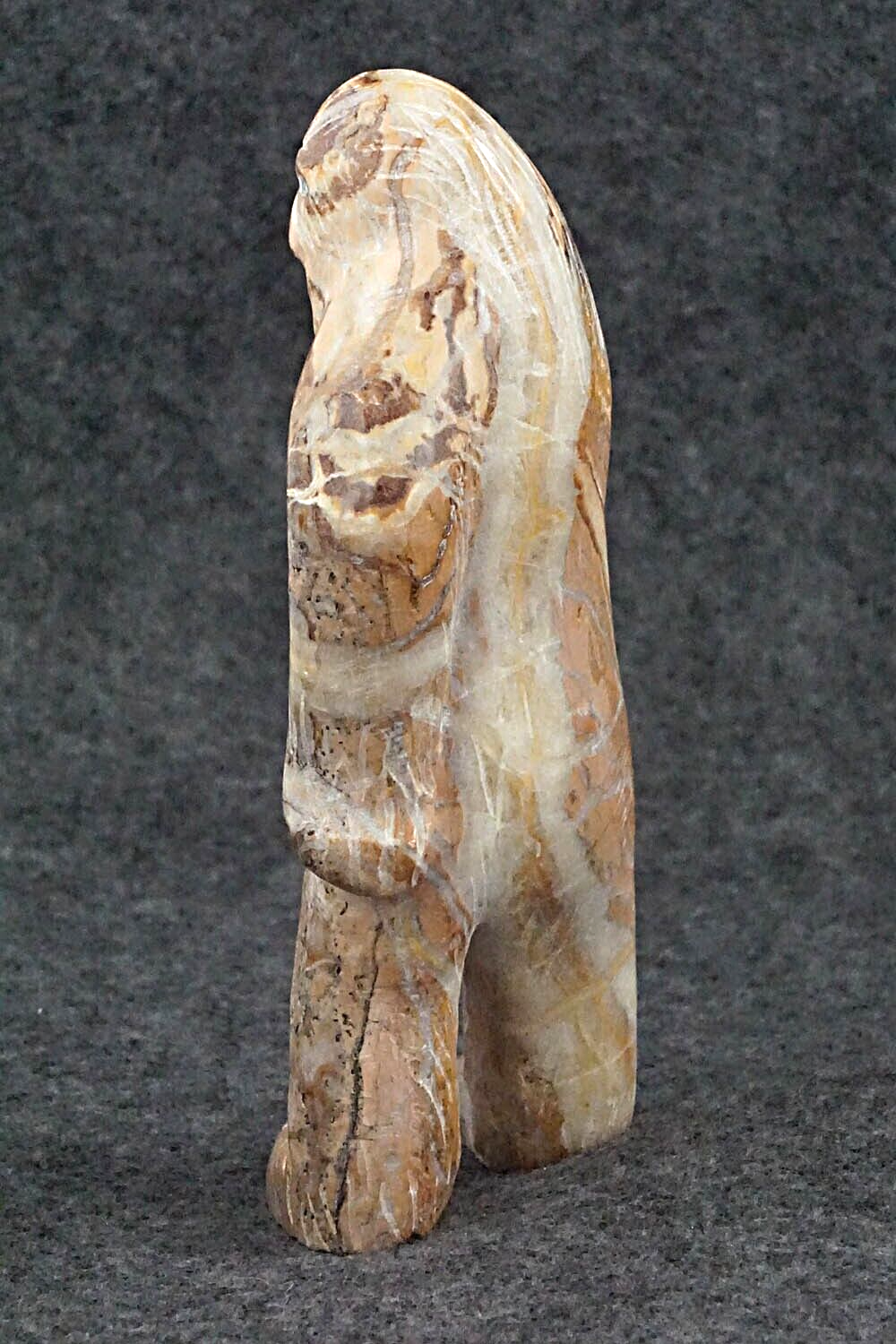 Bigfoot (Sasquatch) Zuni Fetish Carving - Cody Nastacio