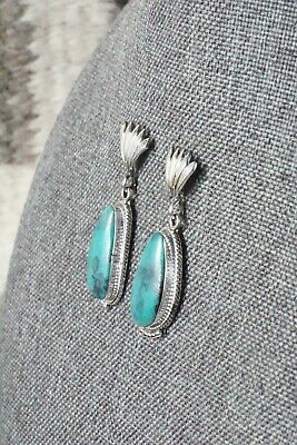 Turquoise and Sterling Silver Earrings - Sharon McCarthy
