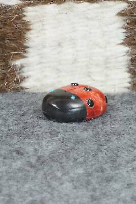Lady Bug Zuni Fetish Carving - Reynold Lunasee