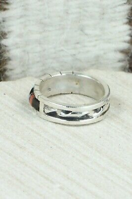 Multi Stone & Sterling Silver Ring - Phyllis Lucio - Size 8.25