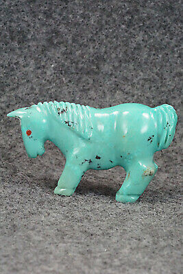 Horse Zuni Fetish Carving - Andres Quandelacy