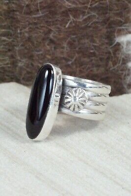 Onyx & Sterling Silver Ring - Ben Begay - Size 9