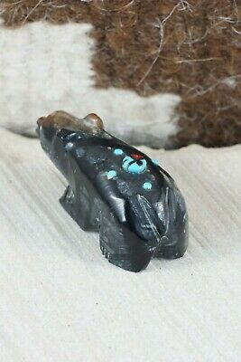 Bear Zuni Fetish Carving - Danette Laate - High Lonesome Trading